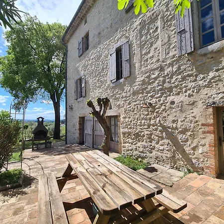 公寓 La Bastide De Peyremale, En Cevennes, Piscine, Tennis