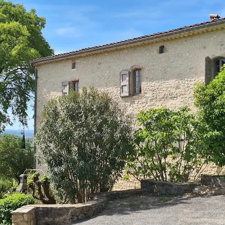 公寓 La Bastide De Peyremale, En Cevennes, Piscine, Tennis