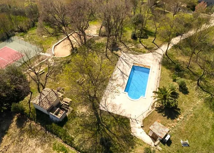 La Bastide De Peyremale, En Cevennes, Piscine, Tennis 아파트 *