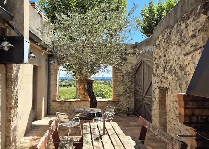 La Bastide De Peyremale, En Cevennes, Piscine, Tennis 아파트 *